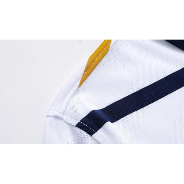 Polyester Striped Polo Shirt Cool Breathable Quick Dry / Men's Summer Clothing