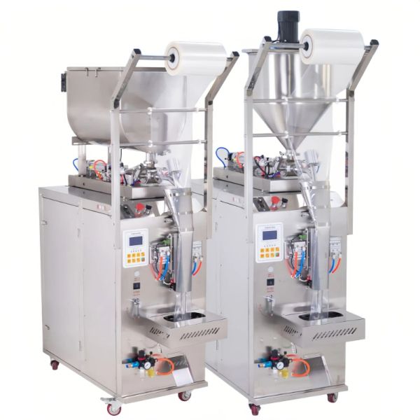 Vertical Automatic Paste Packing Machine 550W Pneumatic Packaging Machine