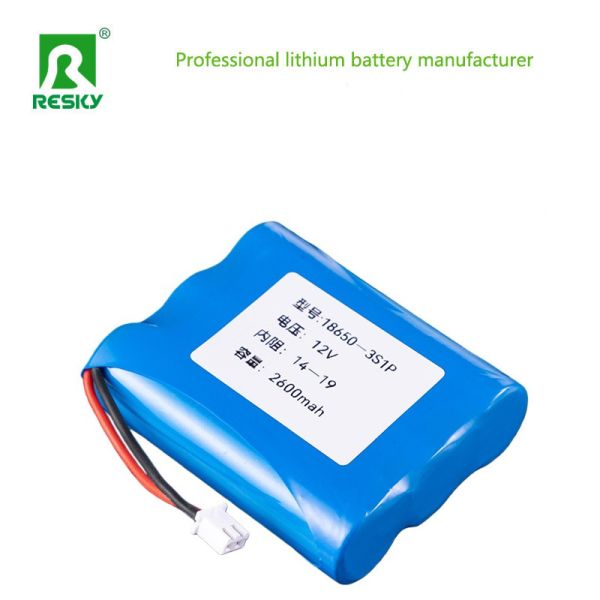 Lithium Ion Batteries ICR18650 3.7V 11.1V 2600mAH 28.86wh Li-ion Rechargeable Battery Pack