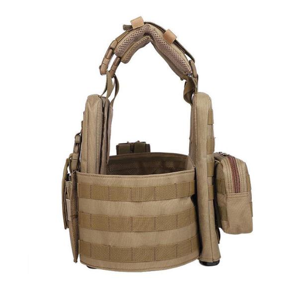 Colete à prova de balas de armadura pesada e agradável cor de camuflagem