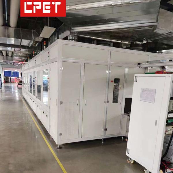 Ligne de vieillissement entièrement automatique pour l'alimentation du chargeur d'alimentation d'urgence industriel 100W/CH et 1200PCS/h