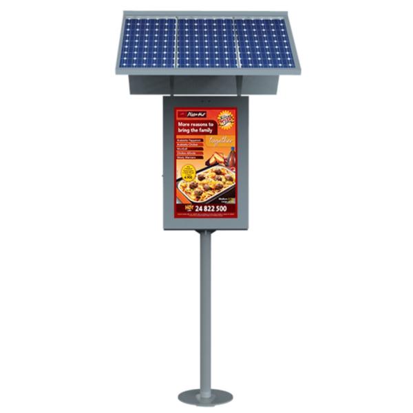 Urhealth 43 inch solar powered LCD advertising media player digital signage outdoor screen