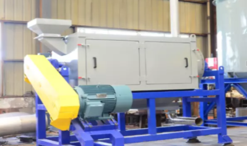 High Speed Friction Plastic Washing Recycling Machine Crushing , Washing , Palletizing