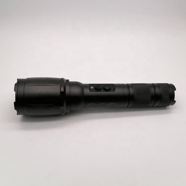 Rechargeable 520nm Laser Torch Light with Powerful LED Flashlight and Tactical Design