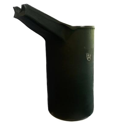 Heat Insulation Aluminum Melting Crucible 150kg Capacity With Smooth Surface Finish