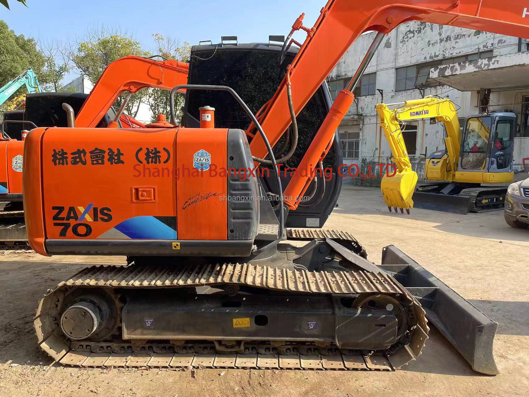 CE Approved Mini Excavator Hitachi zx70 The delivery time 7 days Can we inspection Yes
