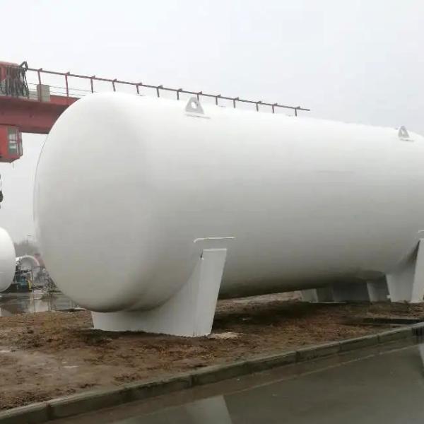 Tanque de armazenamento de 40 toneladas de 20 toneladas do gás do LPG, tanque da bala do propano 1.77MPA de 10 toneladas