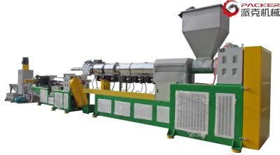 HDPE Plastic Extrusion Machine , ABB Frequency Φ3X3 Plastic Strand Pelletizer