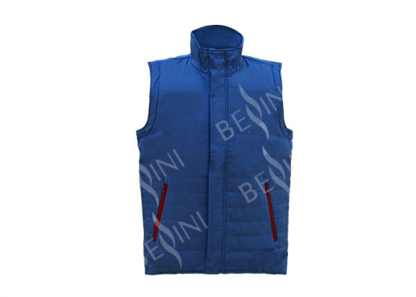 Classic Style Safety Mens Work Vest  / Durable Mens Work Jacket T/C65/35 Twill Fabric