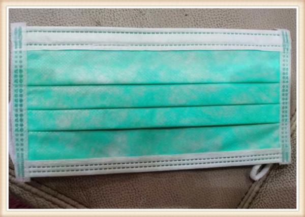 3 Ply Non Woven Disposable Medical Mask With Ce Fda Industrial Medical Optional Color