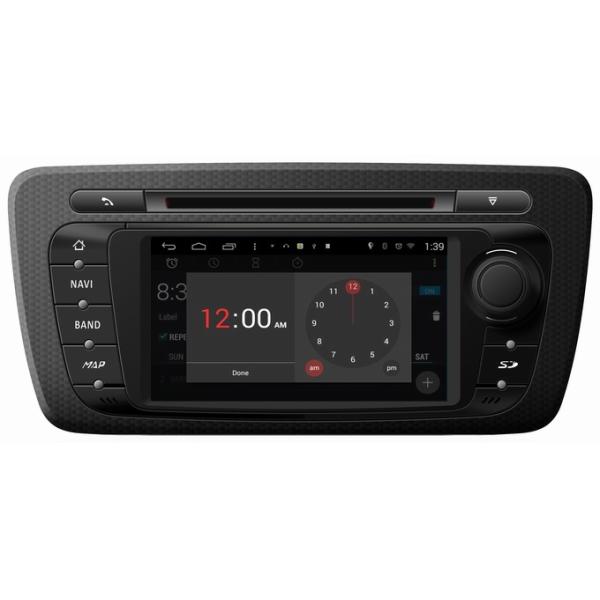 Ouchuangbo pure android 4.4 Seat Ibiza 2013 2014 autoradio gps dvd support 1024*600 4 core