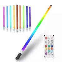 No UV RGBW LED Tube Light with 32W, Remote Control, Support Dimmer, Milky and Clear Cover