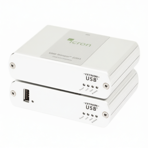 USB Ranger 2201 L-com ICR2201 Extender Enables USB Device Extension up to 100 Meters over Cat 5 Cable