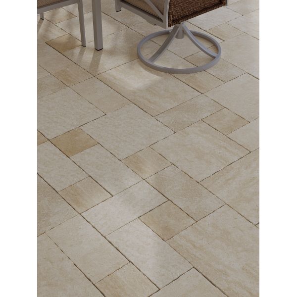 Slip Resistance Outdoor Sandstone Tiles Weather Proof Recyclable And Sustainable