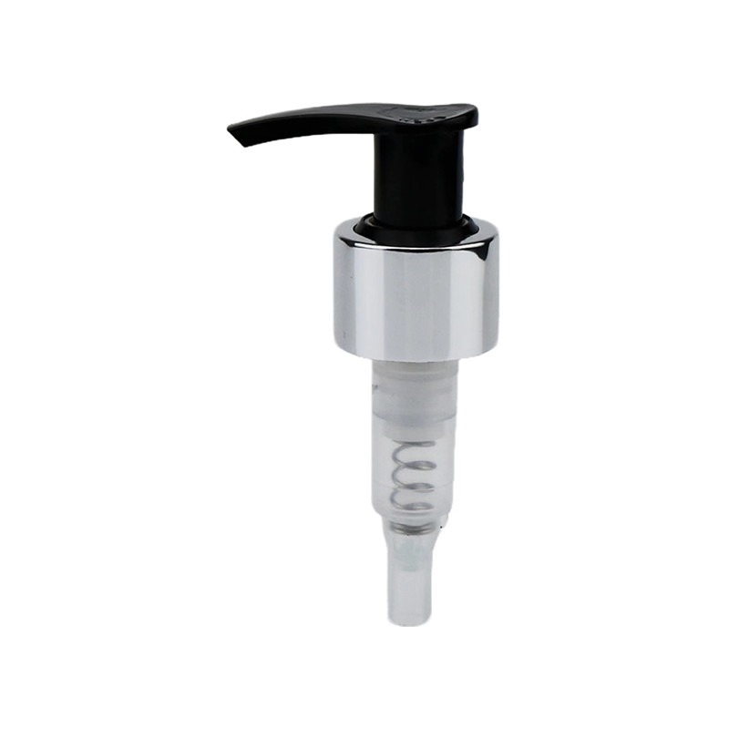 24/410 28/410 Aluminum Gold Cosmetic Pump Plastic Emulsion Dispenser for Hand Wash Bottle Refillable Lotion Pump for Body Wash