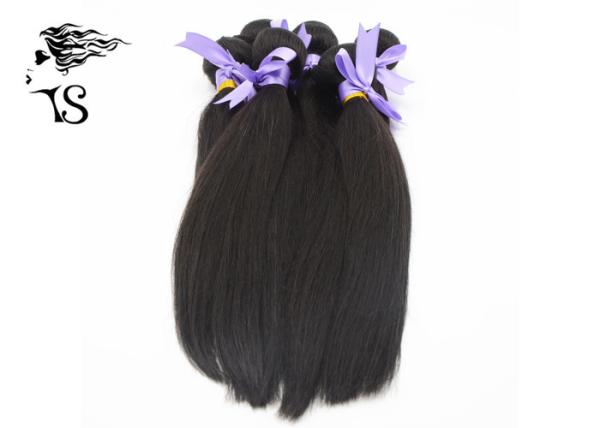 Silky Straight Brazilian Weft Hair Extensions Human Hair High Grade No Shedding