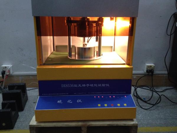 Curemeterのゴム製テストの器械