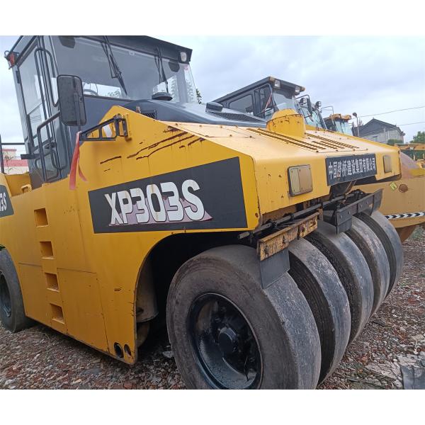 Construction Works XCG Engine Used Road Roller XP303 in Good Condition