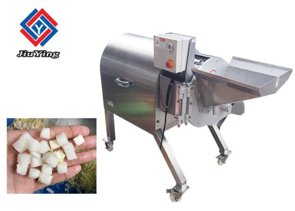 Grande máquina de processamento das frutas e legumes, cortador de corte em cubos do cubo do fruto