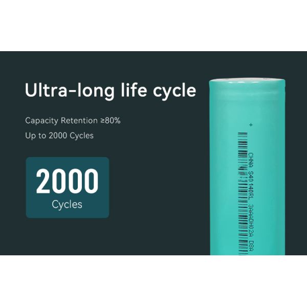 Exliporc 40140 High Rate Sodium Ion Battery 15Ah 3V Na Battery Cell with 2000 Cycles for Electric Bike Scooter