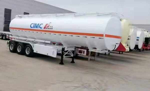 Fuwa 3 Axles 45000 Litres Aluminum Alloy Fuel or Stainless Steel Cement Tanker Trailers