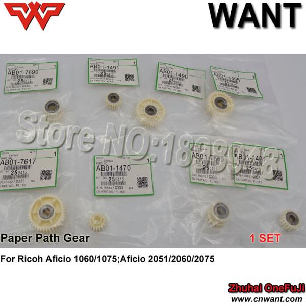 Paper Path Gear Af2051 af2060 af2075 af1060 af1075 for ricoh aficio 1060 1075 2051 2060 2075 Ricoh Copier Gear