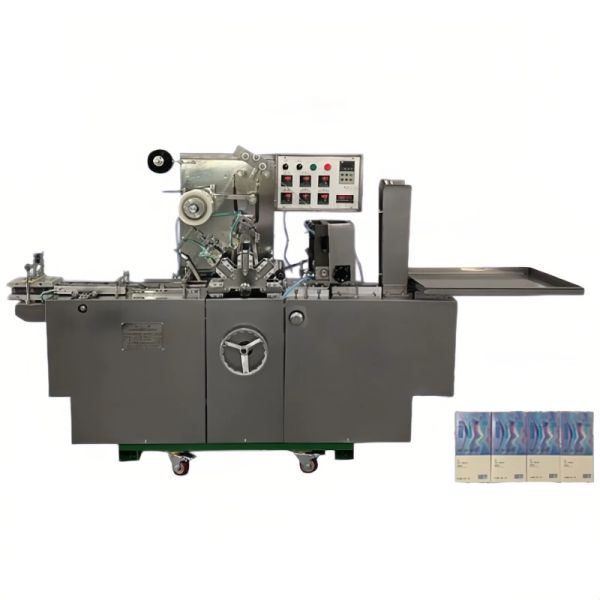 Turntable 3D Packing Machine Transparent Film Box Packaging Machine 3.5kw
