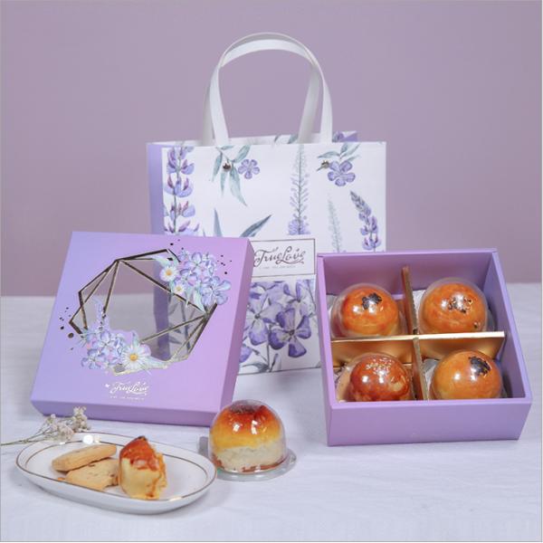 Повторно использованные коробки дисплея картона материалов изготовленные на заказ с упаковкой печенья окна