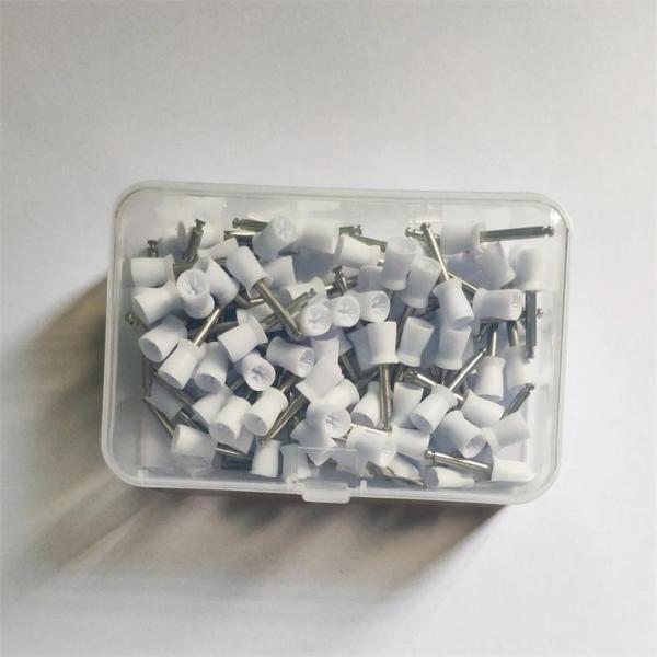 100pcs/Box Dental Prophy Polishing Brush Colorful Rubber Dental Prophy Cup