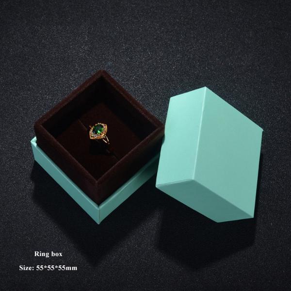 Custom Packaging Cardboard Jewelry Boxes For Necklaces Shoulder Type With Velvet Lining