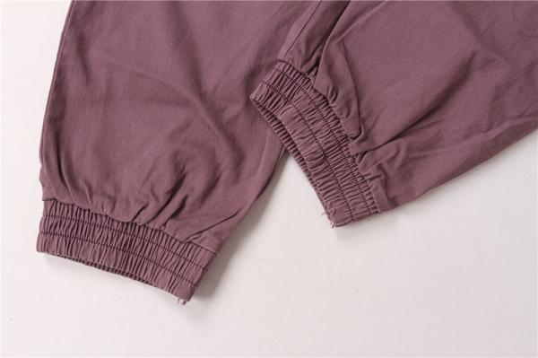 Casual Cuffed Hem Ladies Chino Pants 	98% Cotton 2% Elastane