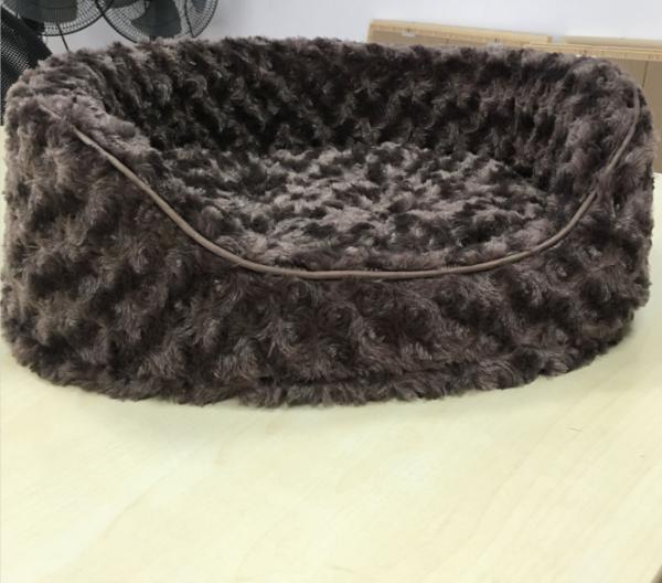 MFM036 Washable Custom Warm Pet Dog Bed Cat Soft Fleece Pet Bed For Dogs