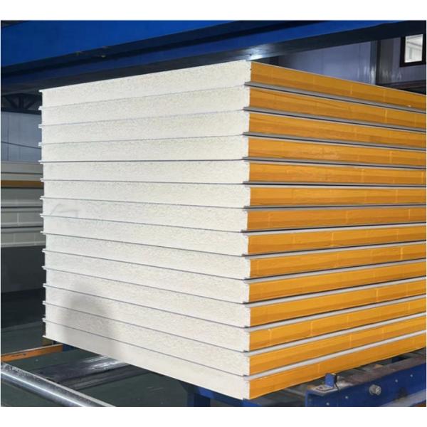 Панель сэндвича крыши изоляции полиуретана крыши панели сэндвича металла полуфабрикат строя