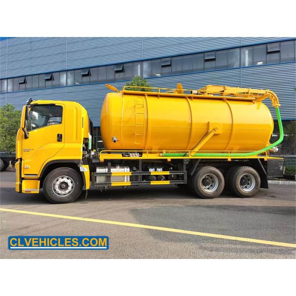 ISUZU GIGA Waste water Vacuum Truck 460hp 6x4 Heacy Duty 25ton