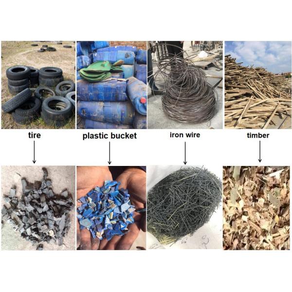 Double Shaft Shredder Plastic Waste Shredder Scrap Metal Shredder Tire Shredder Waste Wood Shredder