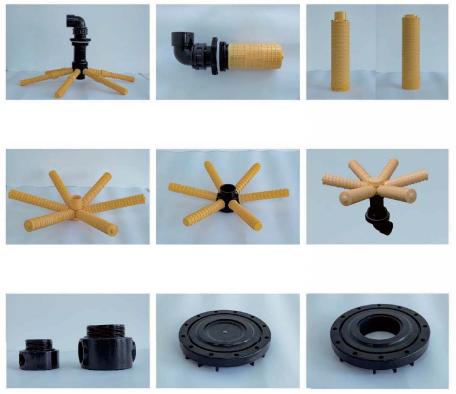 Composite Material Filter Tank 1265 φ300×1650mm 2.5'' Thread 2.0-2.5 T/H for Industrial Filtration