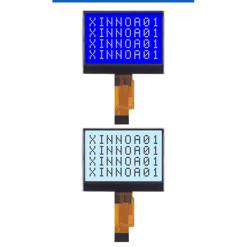 COG12864-18 Gray Film 14 PIN Fstn Material COG Matrix LCD Screen ST7567A Lightweight And Compact