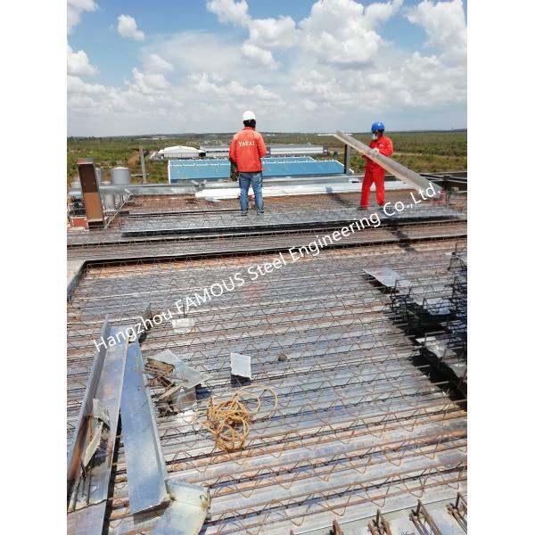 Reinforced Concrete Bearing Steel Floor Deck Galvanized Corrugated Metal Profiled