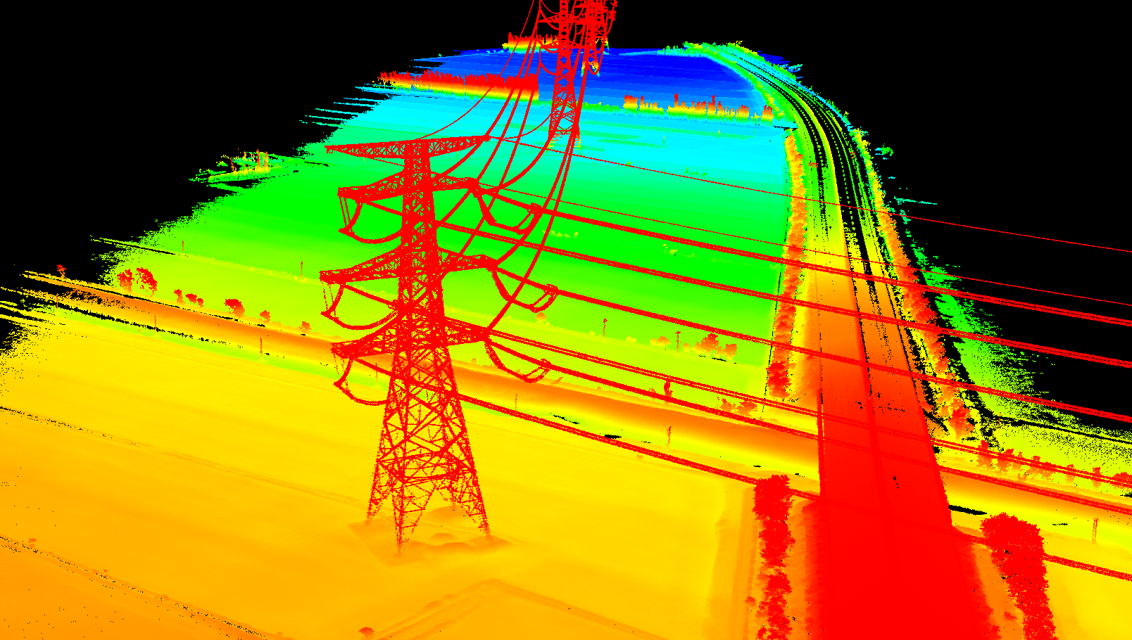 Бортовой БПЛА LiDAR-сканер с лидаром среднего диапазона GS-260X Colored Point БПЛА-лидар картографический лидар-сканер для беспилотных летательных аппаратов