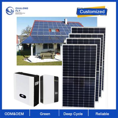 OEM ODM lifepo4 bateria de lítio 5kw 6kw 15kw 20 kw off grid bateria gerador armazenamento bateria de lítio pacotes