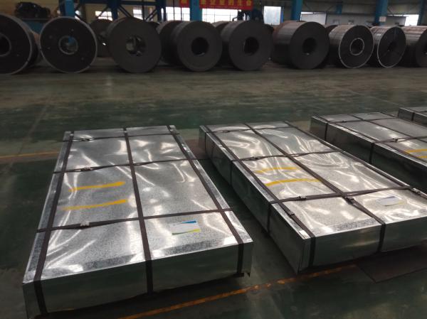High Zinc Coated Galvalume Steel Sheet Z90 1.5*1250mm G330 / G440 Hardness