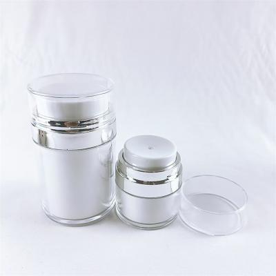 Refillable Airless Pump Bottles Travel Makeup Portable Refillable Cosmetic Cream Container
