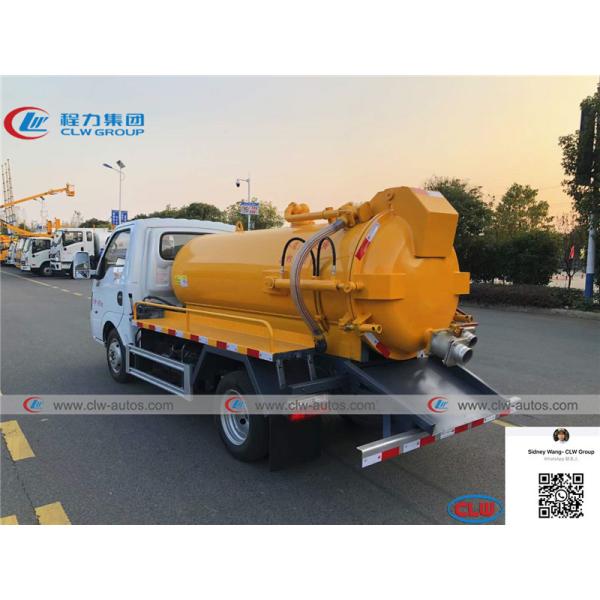 Dongfeng Tuyi 4x2 LHD 2 Tons Vacuum Sewer Suction Truck