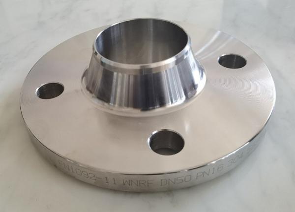 Flange inoxidável rosqueada WN ASSIM DN10 do aço carbono BS4504 PN10 a DN1600