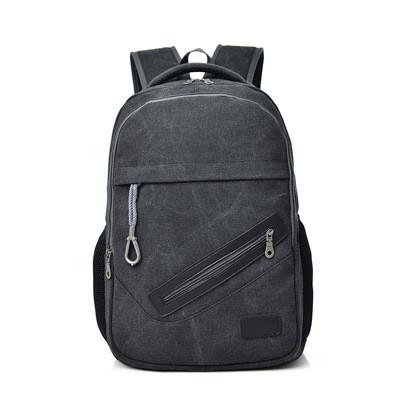 Custom Outdoor Casual Waterproof Cotton Canvas Travel Backpack 16oz 30 X 18 X 48CM
