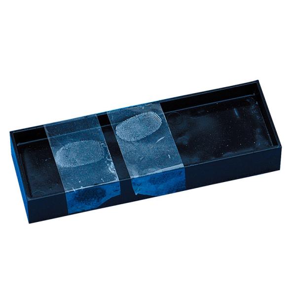 P021 Black fingerprint background box