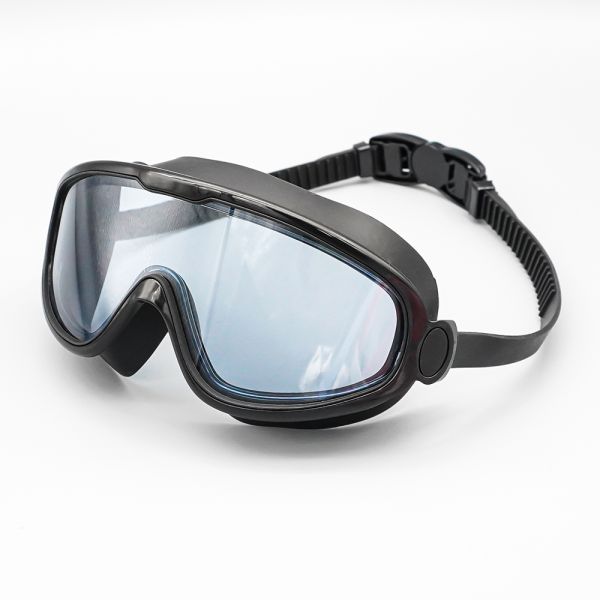 2024 Factory Direct Anti-Fog UV Protection Adult Swimming Goggles with Silicone Gasket and PC Lenses