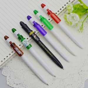 Factory New Design school Custom Advertising Cartoon Pen Plastic Promotional Ballpoint pen