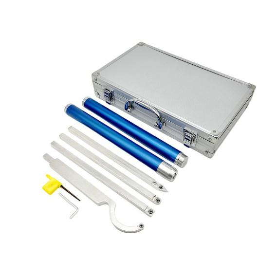 8pcs Brushed Stainless Steel Wood Turning Chisels Tool Set ODM OEM
