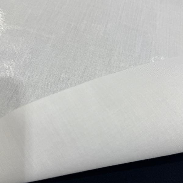 100 Meters Per Roll Tie Interlining Fabric Durable Shrink Resistant